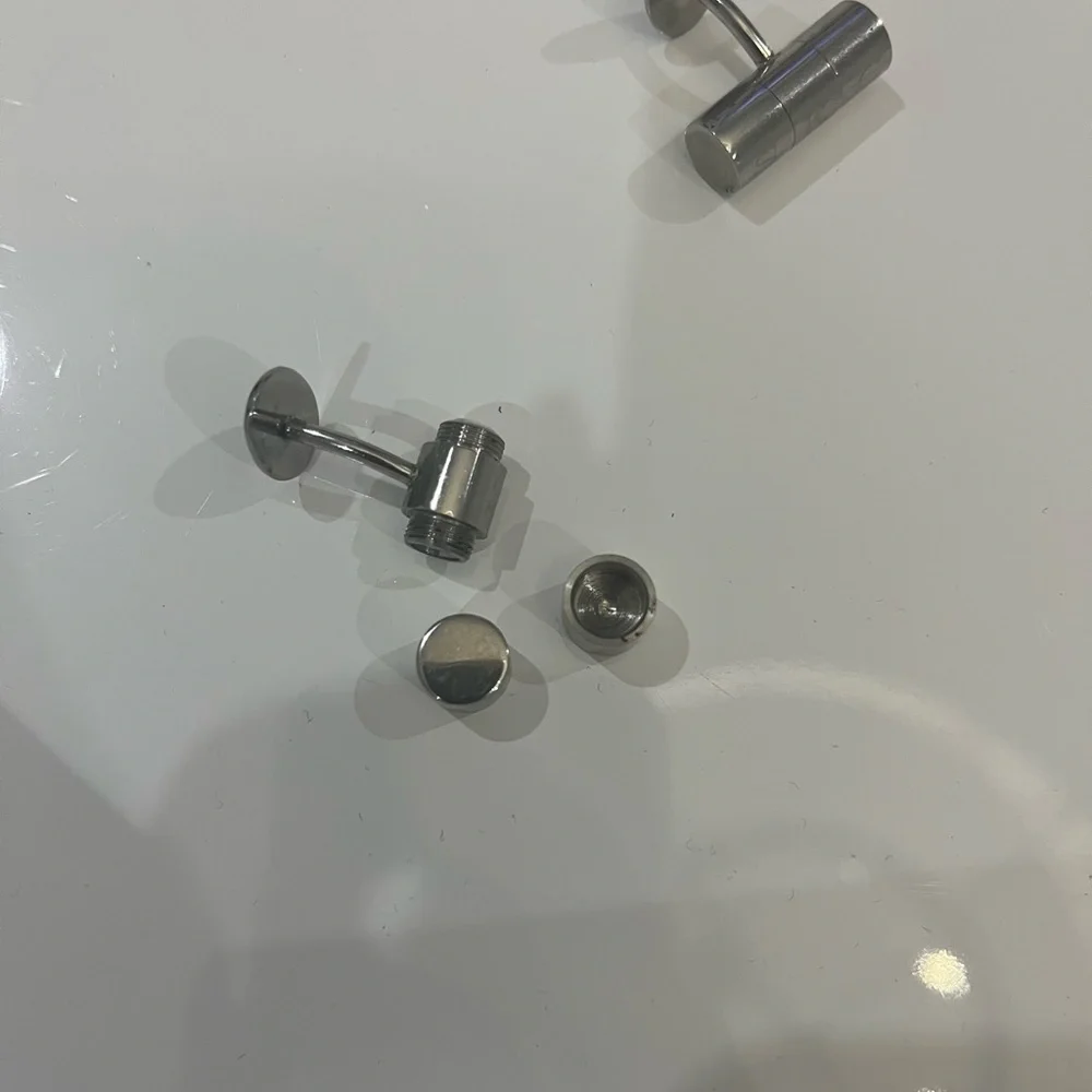 Secret Message Cuff Links